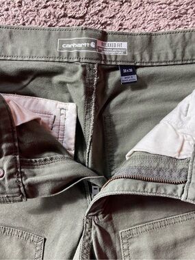 Carhartt Relaxed Fit Cotton Pants — 30x30